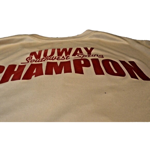 Mens "Welcome Nuway Southwest Spring Championships" Brown A4, Short T-Shirt XL - Picture 5 of 7